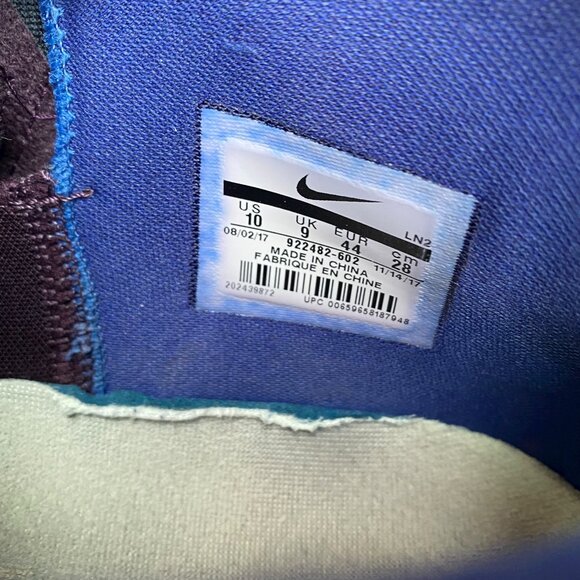 2017 Nike Kobe A.D. Mid Port Wine Size 10 Bryant - Picture 10 of 10